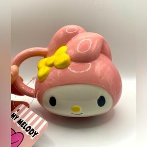 NWT My Melody Pink Ceramic Mug